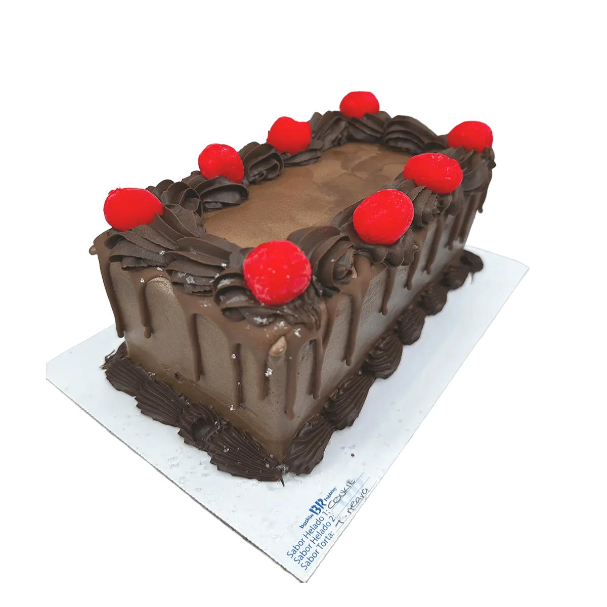 Torta de Helado Choco Cerezas